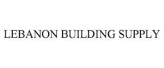LEBANON BUILDING SUPPLY