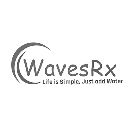 WAVESRX LIFE IS SIMPLE, JUST ADD WATER