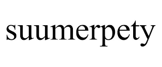 SUUMERPETY