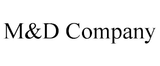 M&D COMPANY