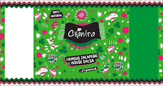 CILANTRO 100% NATURAL FAMOUS JALAPEÑO HOUSE SALSA ...IT'S GOOD ON ALL