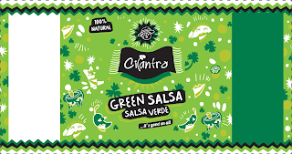 CILANTRO 100% NATURAL GREEN SALSA SALSA VERDE ...IT'S GOOD ON ALL