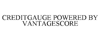 CREDITGAUGE POWERED BY VANTAGESCORE