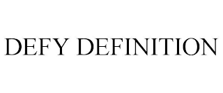 DEFY DEFINITION