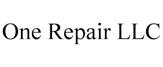 ONE REPAIR LLC