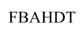 FBAHDT