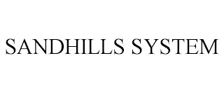 SANDHILLS SYSTEM