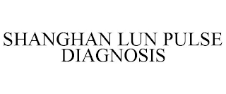 SHANGHAN LUN PULSE DIAGNOSIS