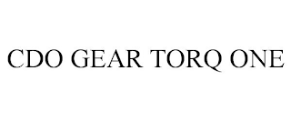 CDO GEAR TORQ ONE