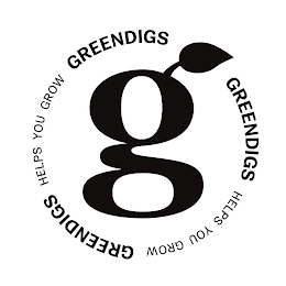 G GREENDIGS HELPS YOU GROW GREENDIGS HELPS YOU GROW GREENDIGS