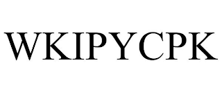 WKIPYCPK