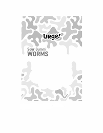 URGE! SOUR GUMMI WORMS