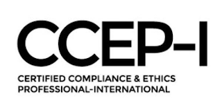 CCEP-I CERTIFIED COMPLIANCE & ETHICS PROFESSIONAL-INTERNATIONAL