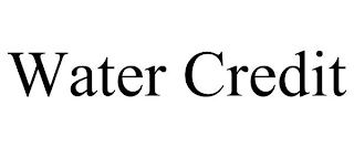 WATER CREDIT