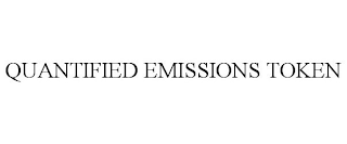 QUANTIFIED EMISSIONS TOKEN