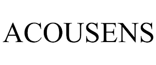 ACOUSENS