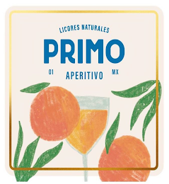 LICORES NATURALES PRIMO 01 MX APERITIVO