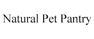 NATURAL PET PANTRY