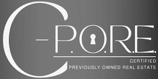 C-P.O.R.E. CERTIFIED PREVIOUSLY OWNED REAL ESTATE