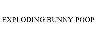 EXPLODING BUNNY POOP