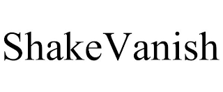 SHAKEVANISH
