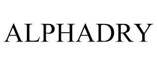 ALPHADRY