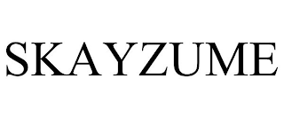 SKAYZUME