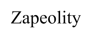 ZAPEOLITY