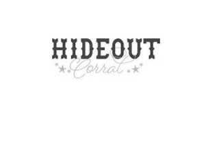 HIDEOUT CORRAL