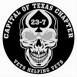 CAPITAL OF TEXAS CHAPTER 23-7 VETS HELPING VETS