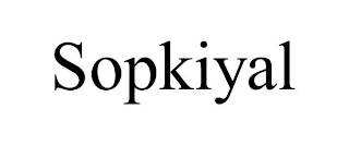 SOPKIYAL