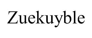 ZUEKUYBLE