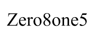 ZERO8ONE5