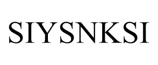 SIYSNKSI