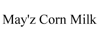 MAY'Z CORN MILK