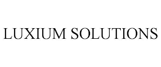 LUXIUM SOLUTIONS