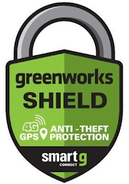 GREENWORKS SHIELD 4G GPS ANTI-THEFT PROTECTION SMARTG CONNECT