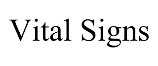 VITAL SIGNS