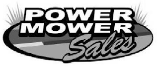 POWER MOWER SALES