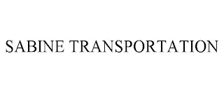 SABINE TRANSPORTATION