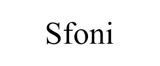 SFONI