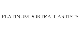 PLATINUM PORTRAIT ARTISTS
