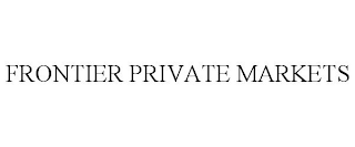 FRONTIER PRIVATE MARKETS