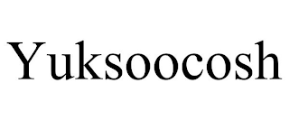 YUKSOOCOSH