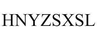 HNYZSXSL