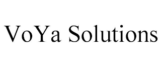 VOYA SOLUTIONS