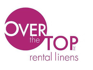 OVER THE TOP INC RENTAL LINENS