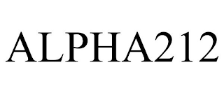 ALPHA212