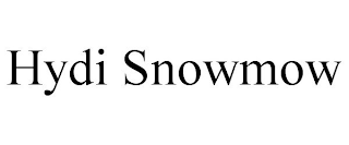 HYDI SNOWMOW