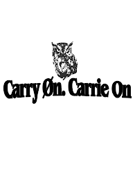 CARRY ØN. CARRIE ON